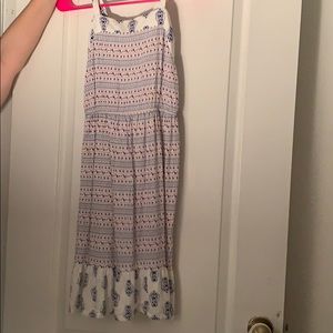 Dress with Hawaiian pattern for girls. Brand new